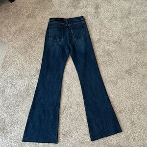 Just Black - Dark Wash Flare Jeans